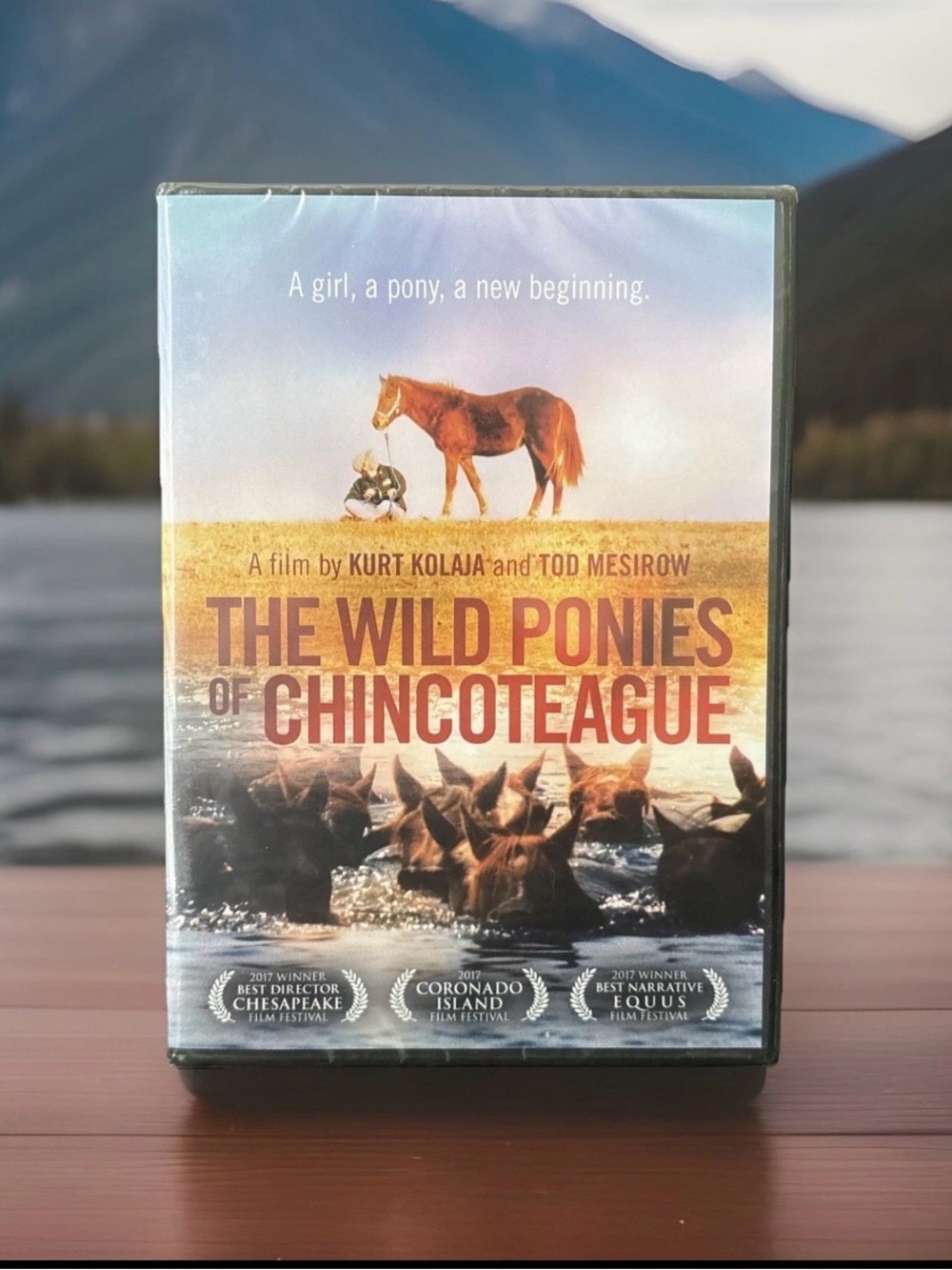 The Wild Ponies Of Chincoteague (DVD, 2018) Kurt Kolaja Tod Mesirow